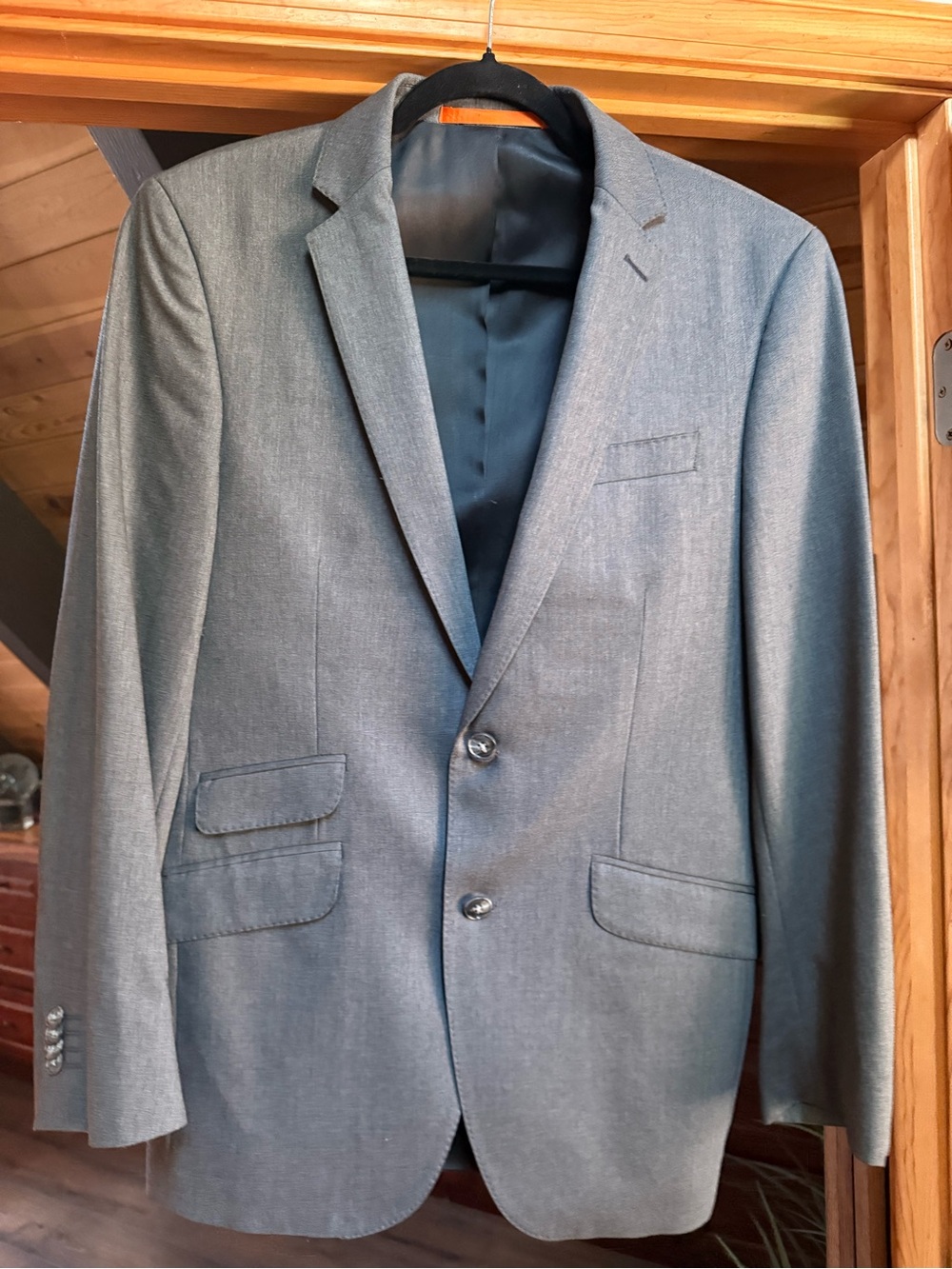 Ben Sherman Vintage Gray Two-Button Suit